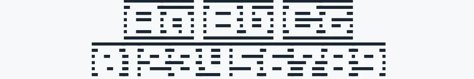 Rzeczywista próbka kroju D3 DigiBitMapism type B wide — Aa Bb Cc 0123456789