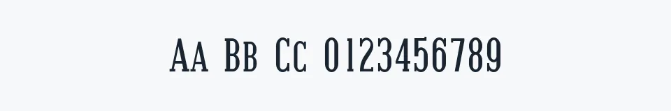 Rzeczywista próbka kroju Covington SC Cond — Aa Bb Cc 0123456789