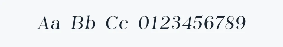 Rzeczywista próbka kroju Phosphorus — Aa Bb Cc 0123456789