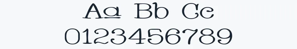 Rzeczywista próbka kroju Whackadoo Upper Wide — Aa Bb Cc 0123456789