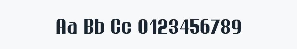 Podgląd czcionki Ptarmigan Condensed