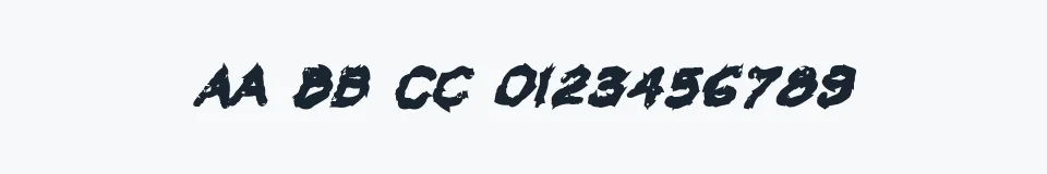 Podgląd czcionki VTC Krinkle-Kut Italic