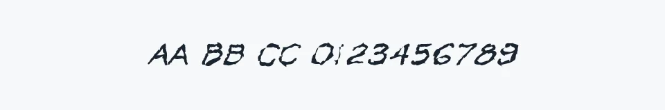 Podgląd czcionki VTC Krinkle-Kut Italic