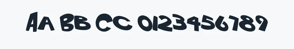 Podgląd czcionki VTC ScreamItLoud