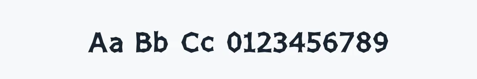 Rzeczywista próbka kroju Chizzler Bold — Aa Bb Cc 0123456789