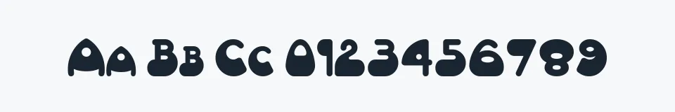 Rzeczywista próbka kroju AltamonteNF — Aa Bb Cc 0123456789