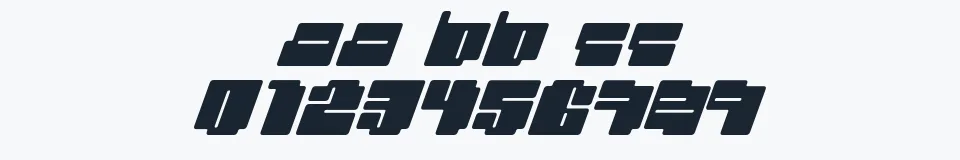 Rzeczywista próbka kroju cheaptype — Aa Bb Cc 0123456789