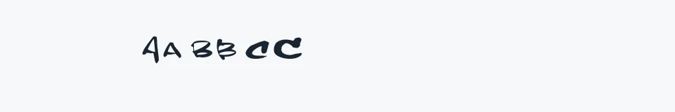 Podgląd czcionki BetterthanBefore NewSymbolFont5