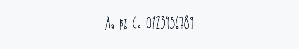 Podgląd czcionki AnotherHandFont
