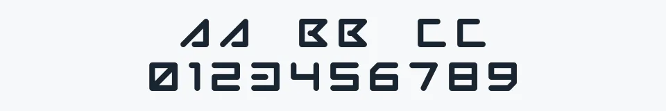 Rzeczywista próbka kroju Insane hours 2 — Aa Bb Cc 0123456789