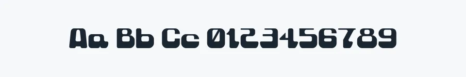 Rzeczywista próbka kroju Gravity Sucks — Aa Bb Cc 0123456789