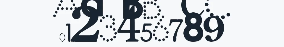 Rzeczywista próbka kroju PAss the CheX — Aa Bb Cc 0123456789