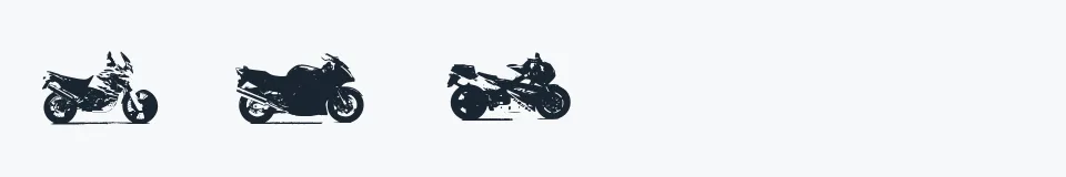 Podgląd czcionki MotorBikez