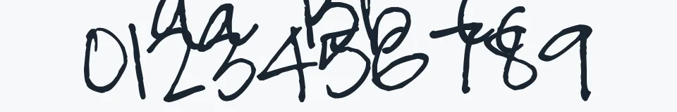 Podgląd czcionki Pea Glo-Girl Script